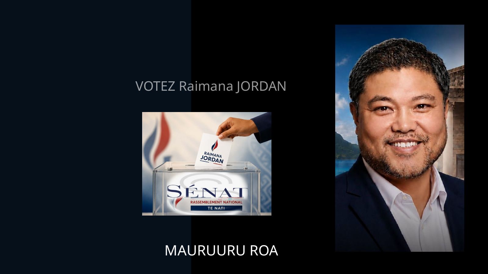 Diapo 23 : Votez Raimana Jordan